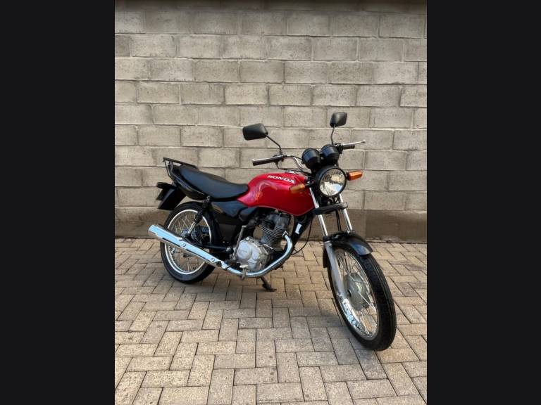HONDA - CG 125 - 2006/2006 - Vermelha - Sob Consulta