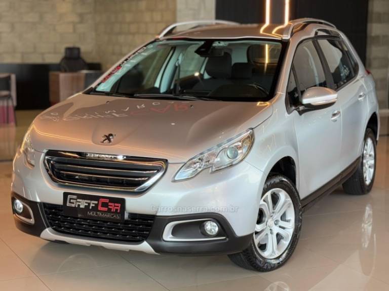 PEUGEOT - 2008 - 2016/2017 - Prata - R$ 54.900,00