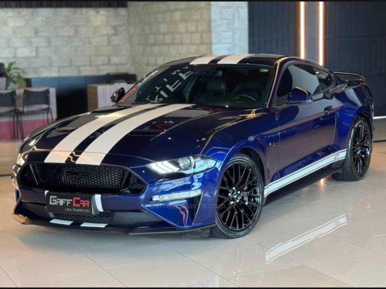 FORD - MUSTANG - 2017/2018 - Azul - R$ 359.900,00
