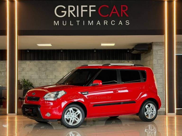 KIA MOTORS - SOUL - 2009/2010 - Vermelha - R$ 44.900,00