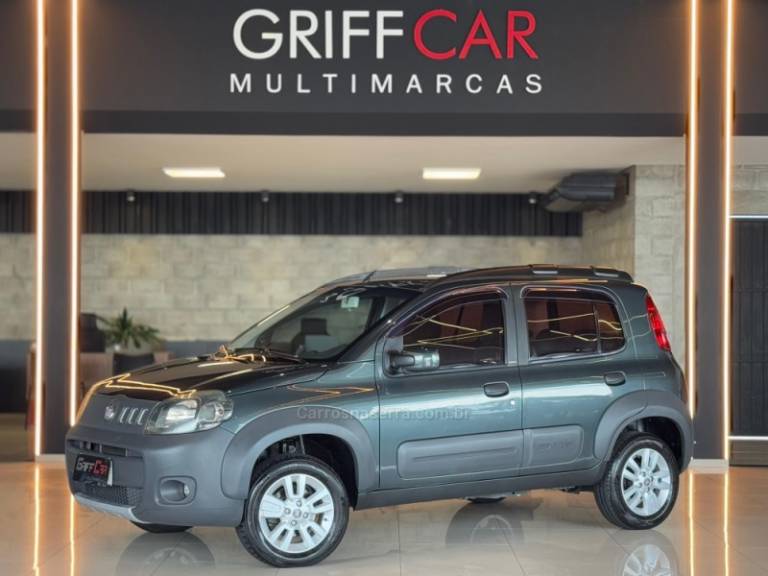 FIAT - UNO - 2011/2012 - Cinza - R$ 34.900,00