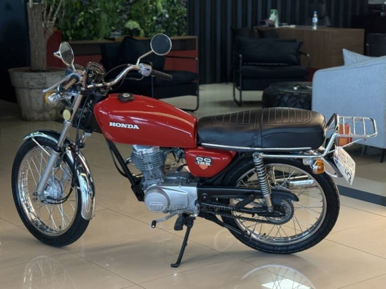 HONDA - CG 125 - 1981/1981 - Vermelha - Sob Consulta