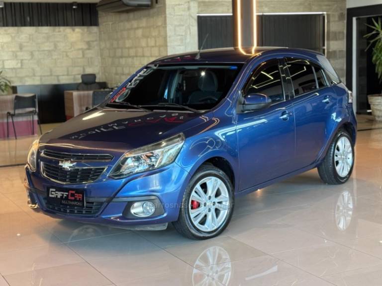 CHEVROLET - AGILE - 2013/2014 - Azul - R$ 34.900,00