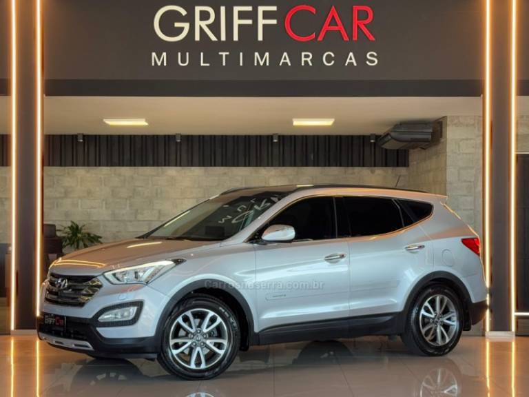 HYUNDAI - SANTA FÉ - 2013/2014 - Prata - R$ 97.900,00