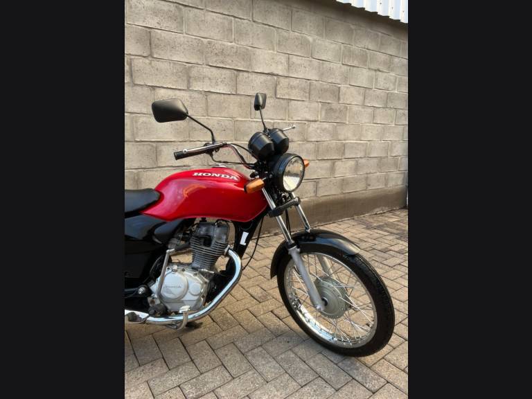 HONDA - CG 125 - 2006/2006 - Vermelha - Sob Consulta