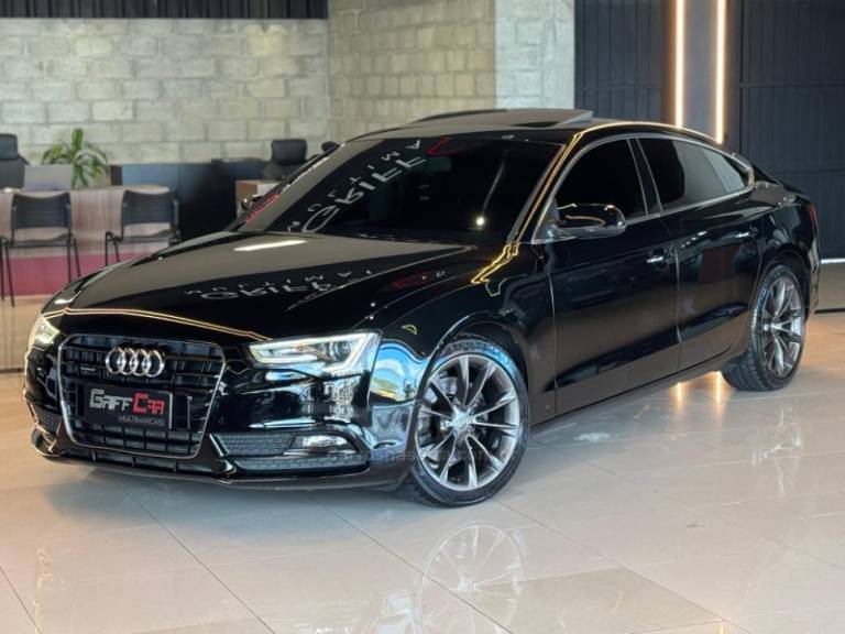 AUDI - A5 - 2012/2013 - Preta - R$ 98.900,00