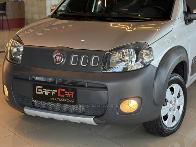 FIAT - UNO - 2014/2014 - Prata - R$ 39.900,00