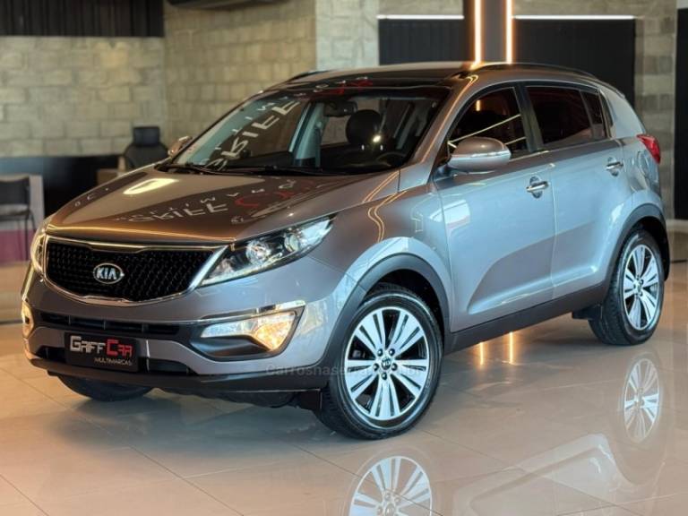 KIA MOTORS - SPORTAGE - 2015/2016 - Cinza - R$ 93.900,00