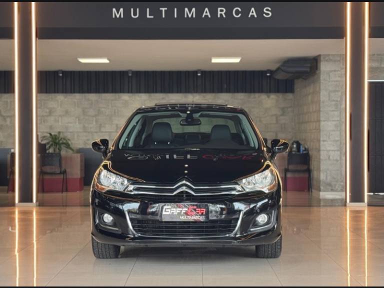 CITROËN - C4 LOUNGE - 2014/2015 - Preta - R$ 39.900,00