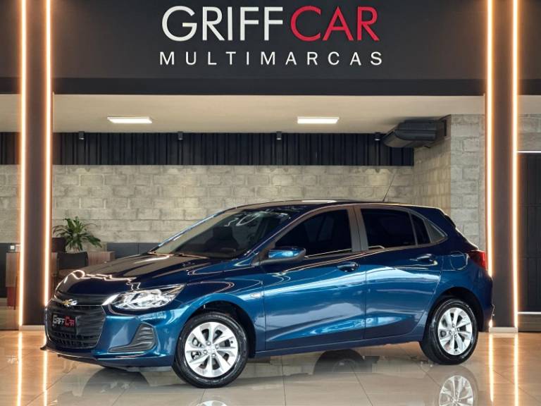 CHEVROLET - ONIX - 2022/2022 - Azul - R$ 74.900,00