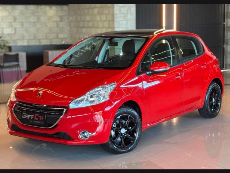 PEUGEOT - 208 - 2014/2015 - Vermelha - R$ 44.900,00
