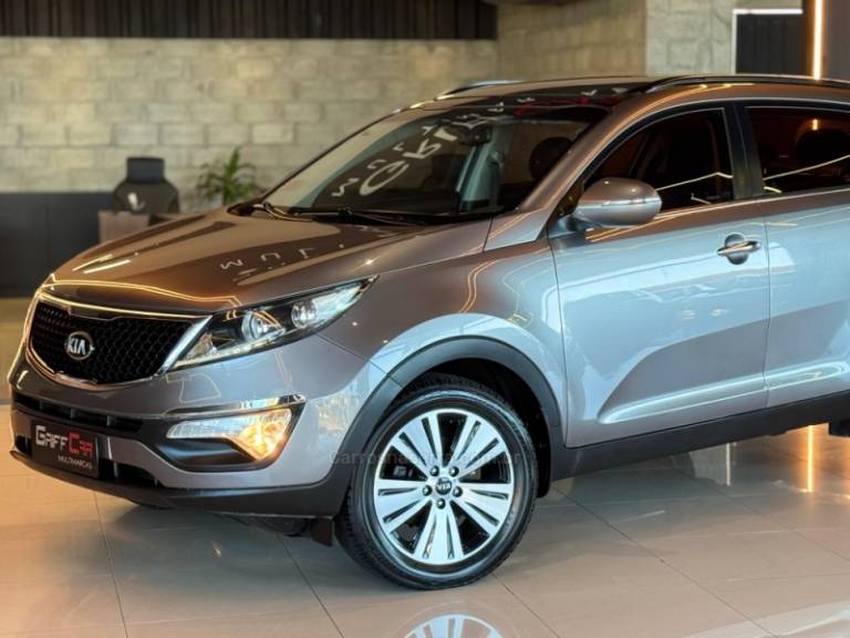 KIA MOTORS - SPORTAGE - 2015/2016 - Cinza - R$ 93.900,00